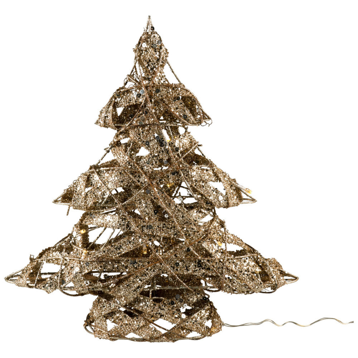 LED-Weihnachtsbaum batteriebetrieben mit 15 LEDs von Sonderpreis