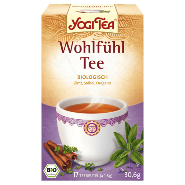 Yogi Tea WohlfühlTee Bio 30,6g, 17 Beutel von REWE ansehen!