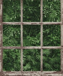 Erismann Vliestapete Instawalls Muster / Motiv grün, 10,05 x 0,53 m