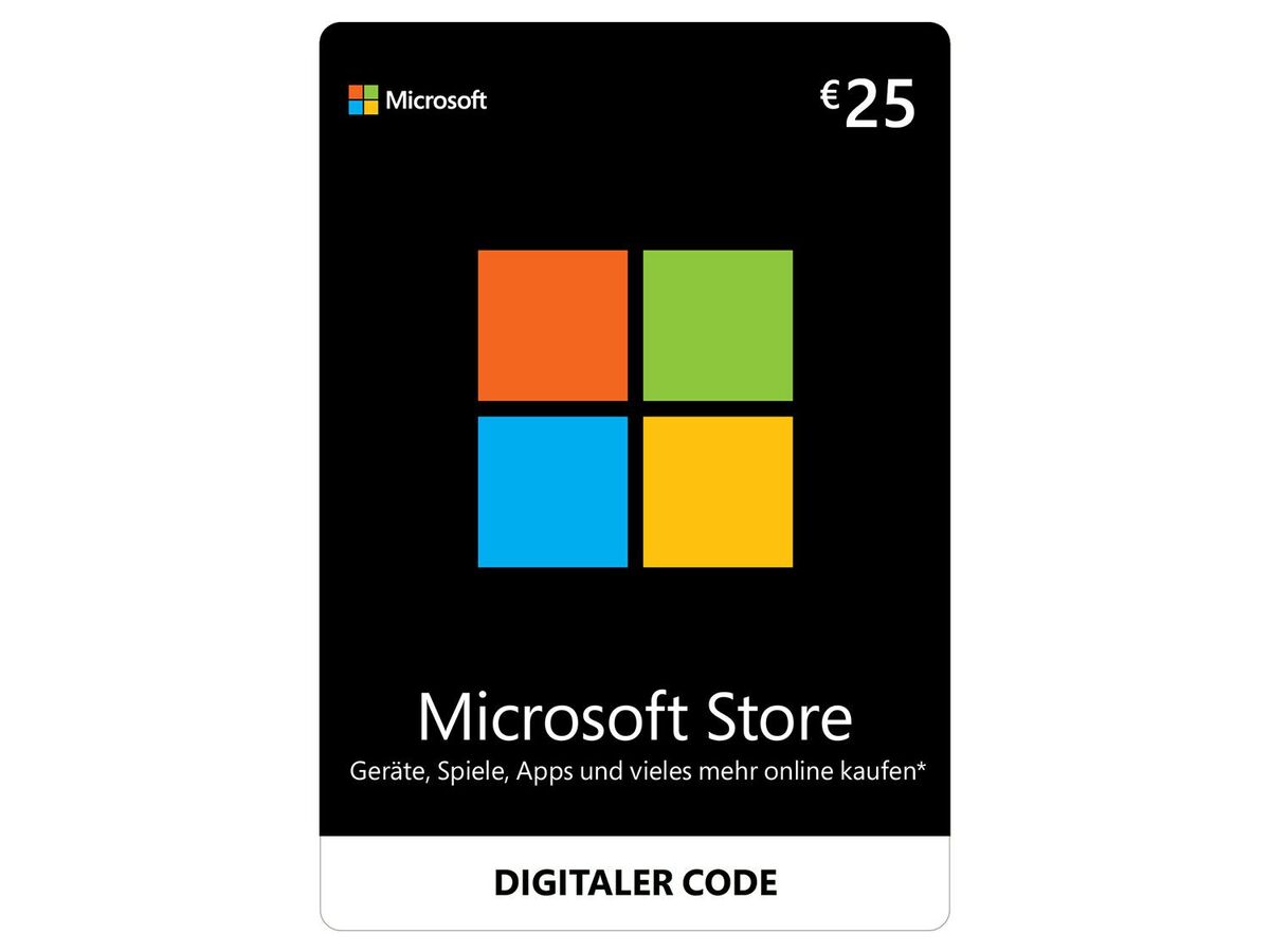 Microsoft Store 25€ Guthaben von Lidl ansehen!