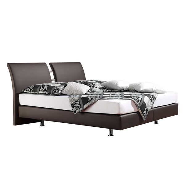 Home24 Loftscape Boxspringbett Cavan 180x0 Cm Kunstleder Anthrazit Mit Matratze Von Home24 Fur 1 099 99 Ansehen