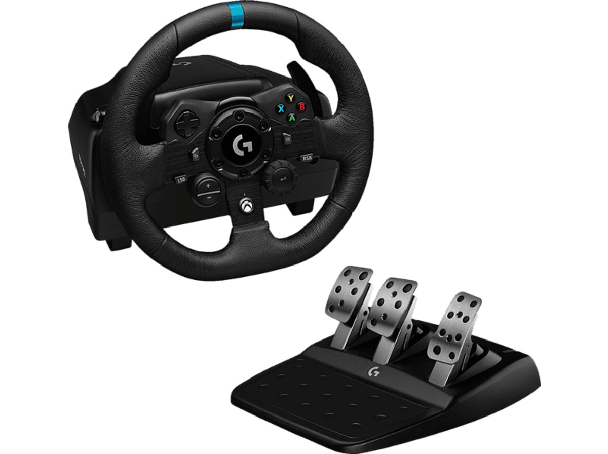 LOGITECH G923 für Xbox X/S, Xbox One und PC , Lenkrad mit Pedalen, Schwarz von Media Markt ansehen!