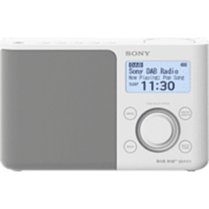 SONY XDR-S61D DAB+ Radio in Weiß