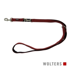 Wolters Führleine Professional Comfort Rot/Schwarz 10mm