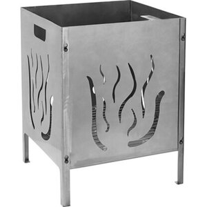 Feuerkorb im Flammendesign Ø 40 cm, Metall