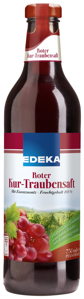 EDEKA Roter Kur-Traubensaft 0,75 ltr von Edeka24 für 1,99 € ansehen!