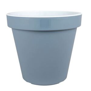 E&K Pflanztopf 57,5cm Anthrazit/ Türkis