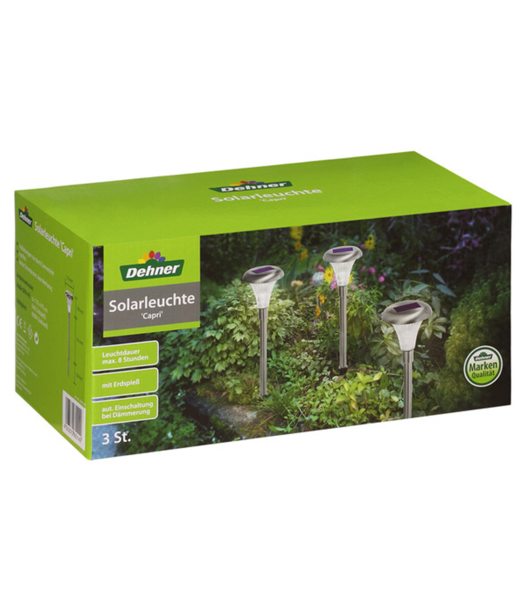 Dehner Living Solarleuchte Capri, 3er-Set von Dehner für 17,99 € ansehen!