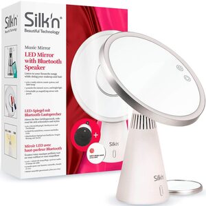 Silk'n LED-Lichtspiegel »Music Mirror«, 3 in 1