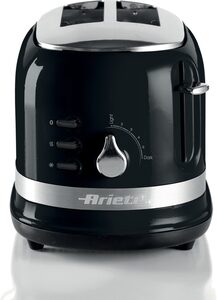 Ariete Toaster 149BK moderna schwarz, 815 W