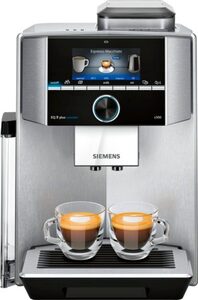 SIEMENS Kaffeevollautomat EQ.9 plus connect s500 TI9558X1DE, extra leise, automatische Reinigung, bis zu 10 individuelle Profile