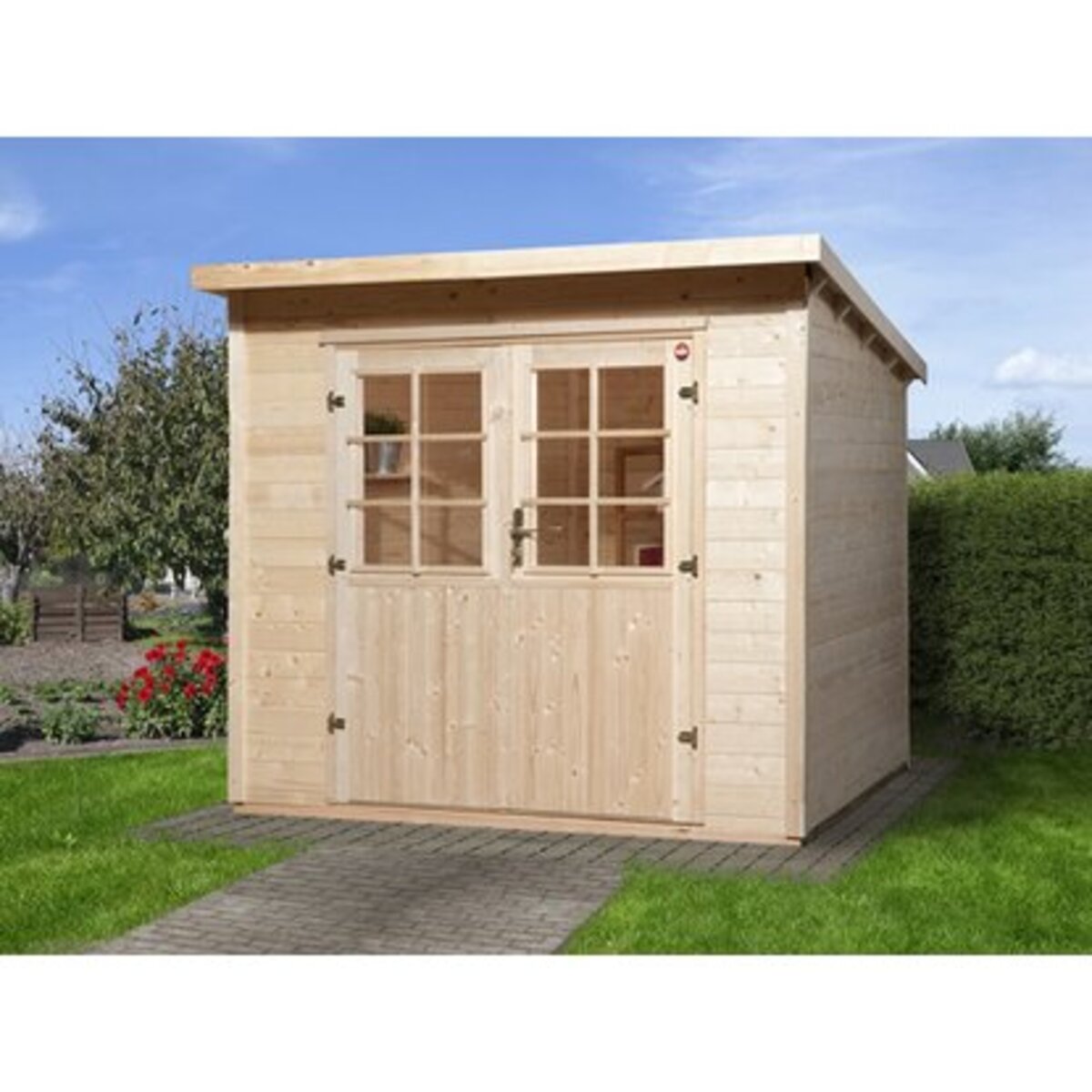 Weka Holz-Gartenhaus Taro A 235 cm x 240 cm von OBI ansehen!