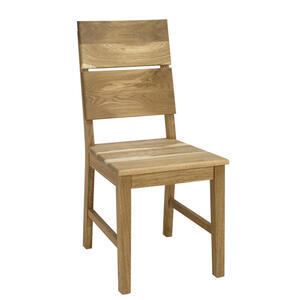 Stuhl In Holz Eichefarben CARRYHOME, Braun