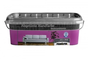 Primaster Wandfarbe Wohnambiente lila, 2,5 l