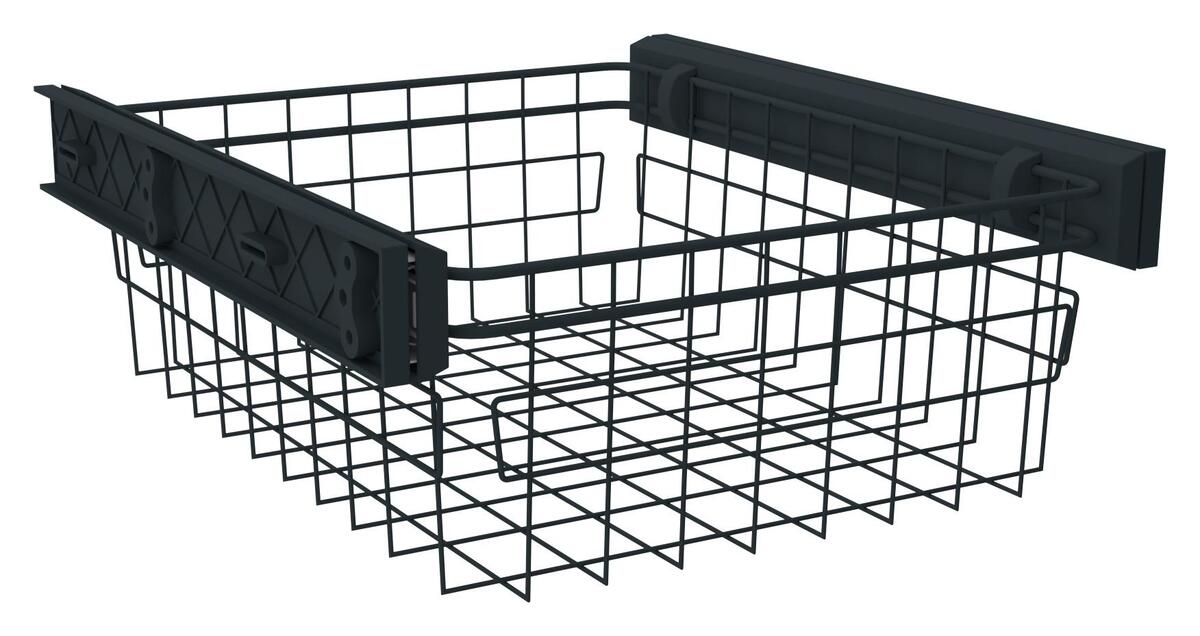 Wäschekorb aus Metall in Anthrazit von Mömax für 45,00 € ansehen!