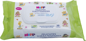 Hipp Babysanft feuchtes Toilettenpapier 50 Blatt