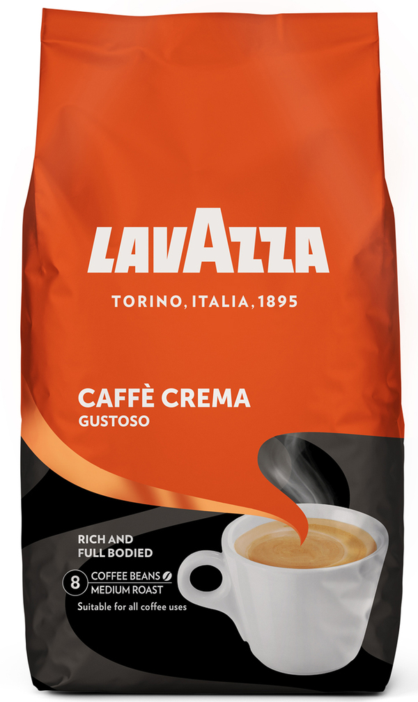 Lavazza Caffe Crema Gustoso ganze Bohnen 1 kg