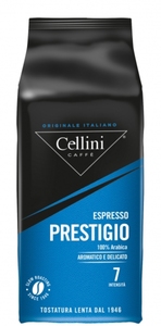 Cellini Espresso Prestigio 100% Arabica ganze Bohnen 1 kg