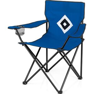 HSV Campingstuhl faltbar 80x50cm blau mit Logo