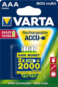 Varta Rechargeable ACCUS AAA 2 Stück