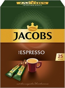 Jacobs Typ Espresso Sticks 25x 1,8 g