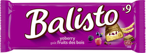 Balisto Yoberry Schokoriegel 9x 18,5 g