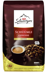 Schweitzers Schüümli Espresso Bohnen 1 kg