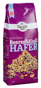 Bauckhof Bio glutenfreies Beerenmüsli Hafer 425 g