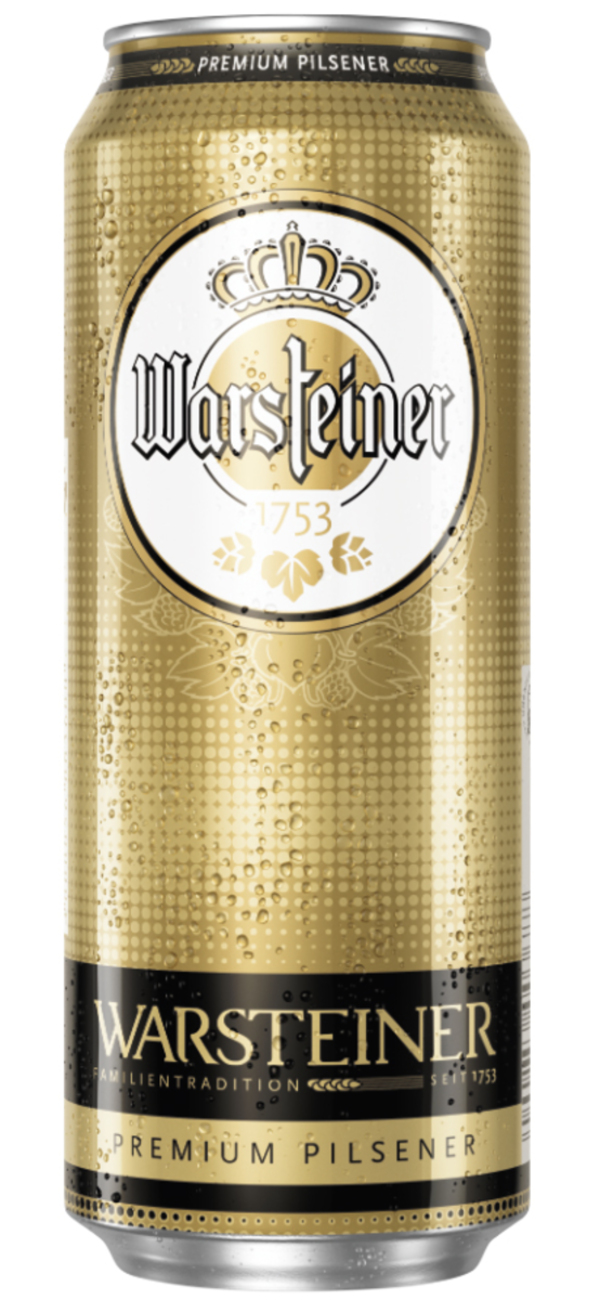 Warsteiner Premium Pilsener Dose 0,5 ltr