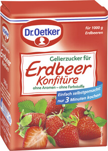 Dr.Oetker Gelierzucker für Erdbeerkonfitüre 500 g