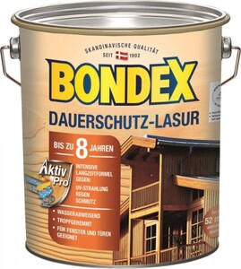 Bondex Dauerschutz-Lasur 4 l, oregon pine