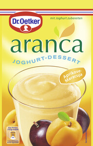 Dr.Oetker Aranca Joghurt-Dessert Aprikose-Maracuja 78 g