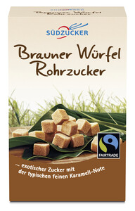 Südzucker Brauner Würfel-Rohrzucker Fairtrade 500 g
