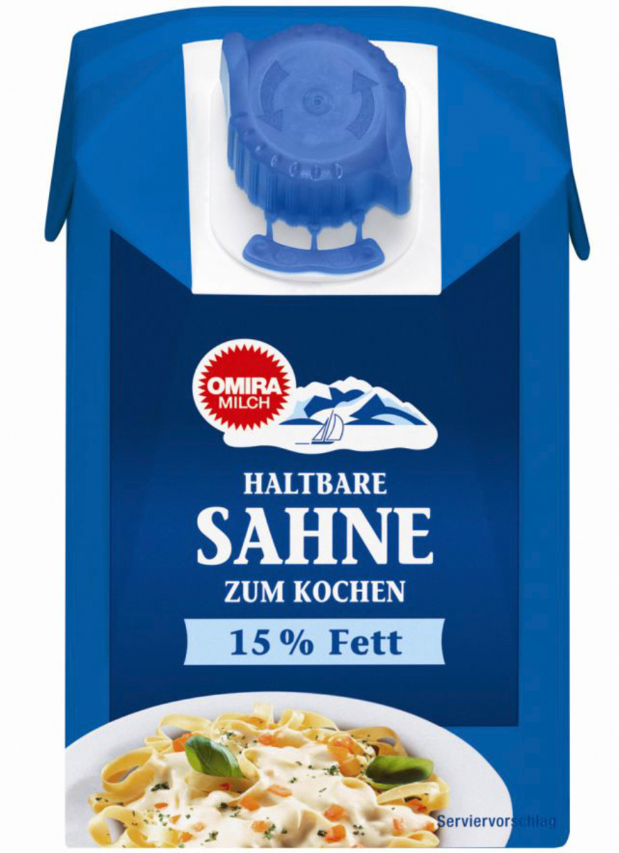Omira haltbare Sahne 15 Fett 200ml von Edeka24 für 0,89 € ansehen!
