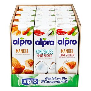 Alpro Drink 1 Liter, verschiedene Sorten, 12er Pack