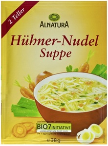 Alnatura Bio Hühner-Nudel-Suppe 38G