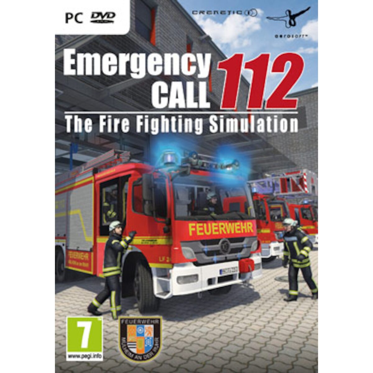 Notruf 112 - Die Feuerwehr Simulation von MEDIONshop für 14,95 € ansehen!