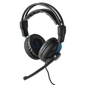 MEDION ERAZER® Mage P10, Gaming Headset mit überragender Klang und Lautsprecherqualität, leistungsstarker Bass, Mikrofon, Lautstärkeregelung über Kabelfernbedienung