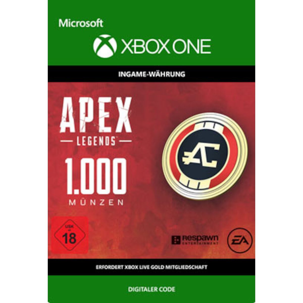 Apex legends 1000 apex coins код