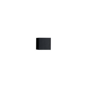 Helestra Außenwandleuchte schwarz , A28442.93 Siri44-L , Metall , 15x15 cm , pulverbeschichtet , 005129008301