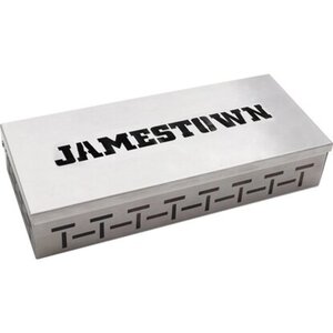 Jamestown Edelstahl Raucherbox 22,2 x 9,2 x 4,3 cm