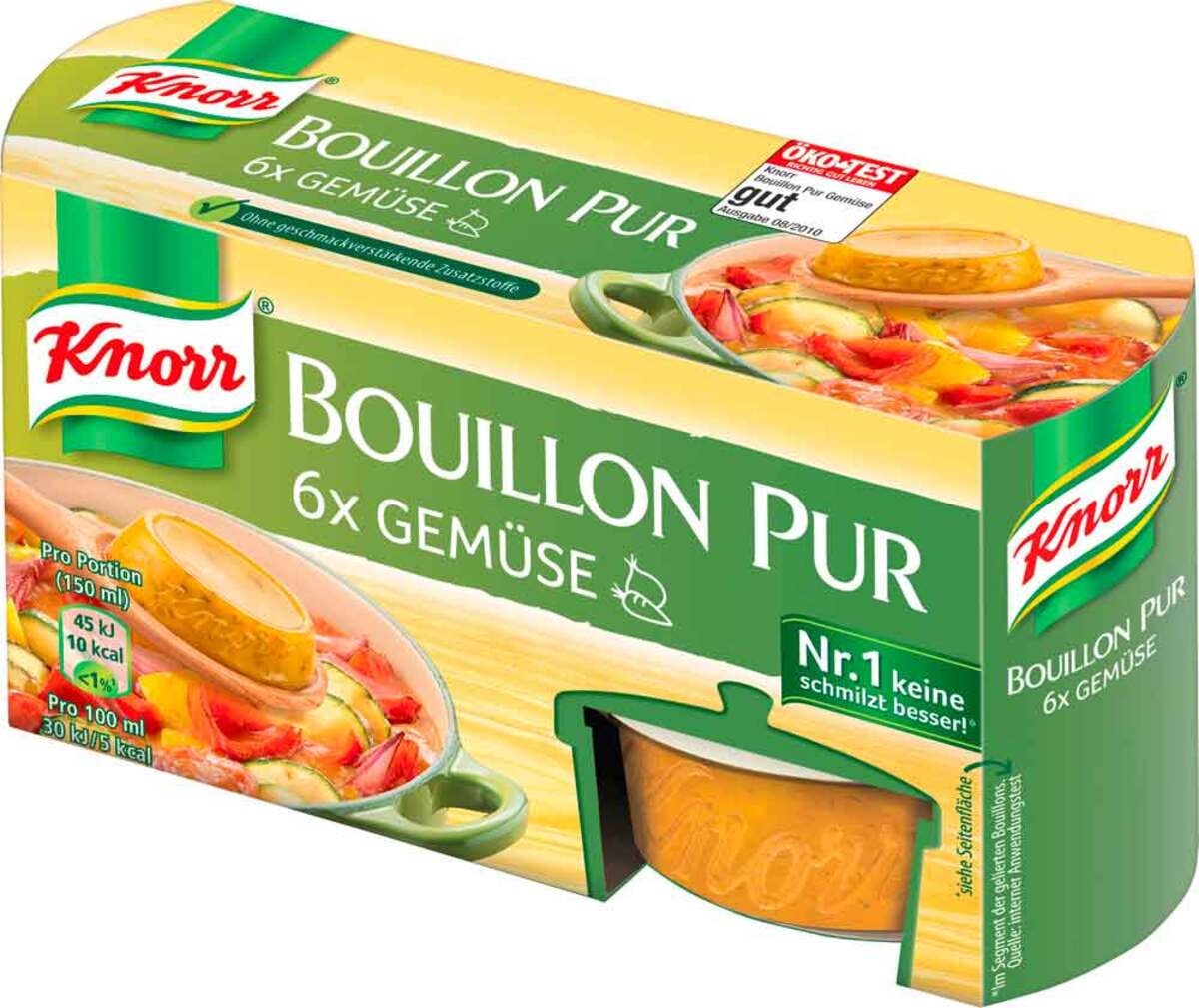 Knorr Bouillon Pur Gemüse 168 g von Edeka24 ansehen!