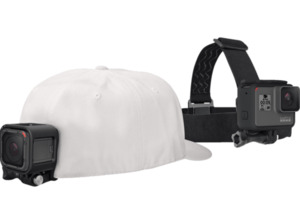 GOPRO Kopfband + QuickClip (ACHOM-001) HeadStrap + QuickClip, passend für GoPro Actioncam