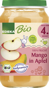 EDEKA Bio Mango in Apfel nach dem 4.Monat 190G