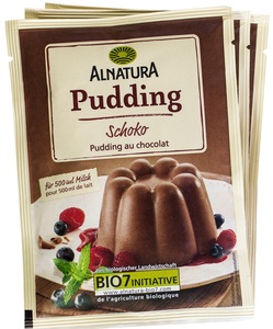 Alnatura Bio Pudding Schoko 3x 46 g