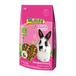 MultiFit für Zwergkaninchen mit Alfalfa 2,5kg
