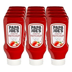 Papa Joes Tomaten Ketchup 500 ml, 12er Pack