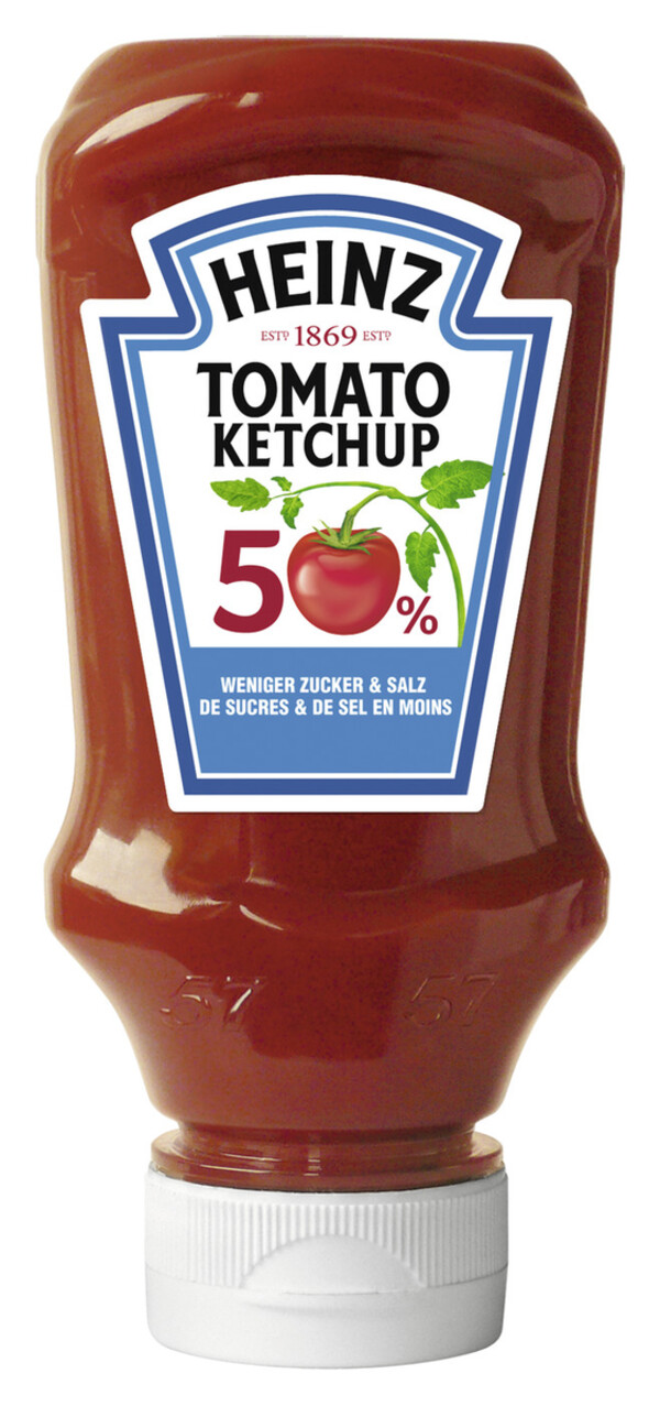 Heinz Tomato Ketchup 50 weniger Zucker & Salz 220ML von Edeka24 für 1,79 € ansehen!