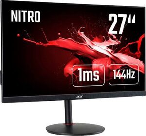 Acer Nitro XV272U P Gaming-Monitor (68,6 cm/27 ", 2560 x 1440 Pixel, WQHD, 1 ms Reaktionszeit, 144 Hz)