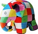 Bild 1 von Elmar: Plüsch-Elefant Elmar